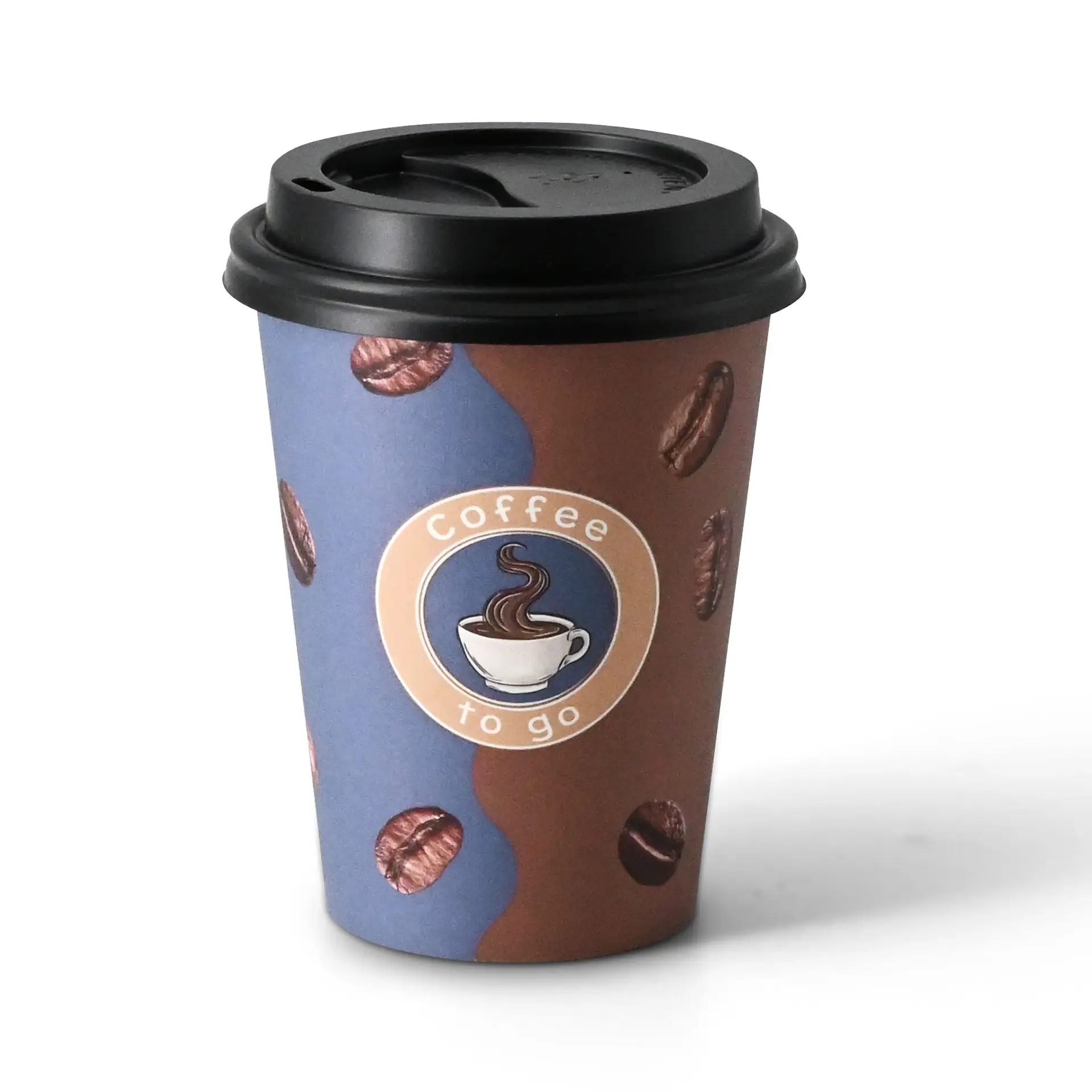 12 oz Paper cup printed with "Coffee", Ø 90 mm dhd045541-pappbecher-bedruckt-kaffee-300-ml-12-oz-90-mm-4
