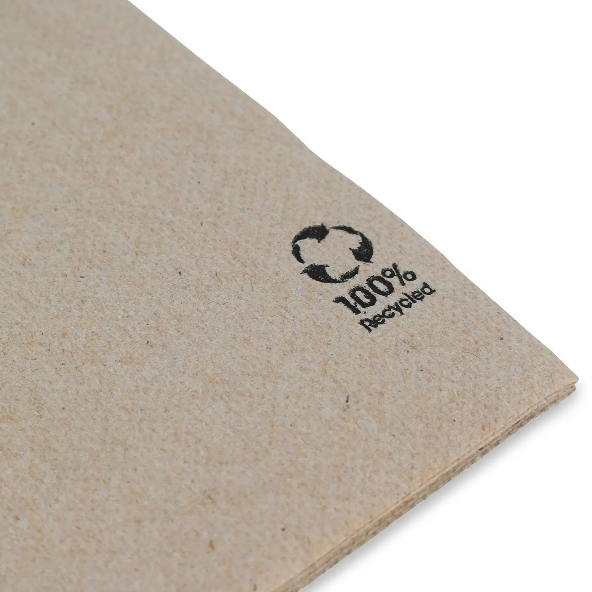 Napkins made of recycled paper (Premium) 40 x 40 cm, 2-ply, 1/8 fold, unbleached Napkins made of recycled paper (Premium) 40 x 40 cm, 2-ply, 1/8 fold, unbleached
