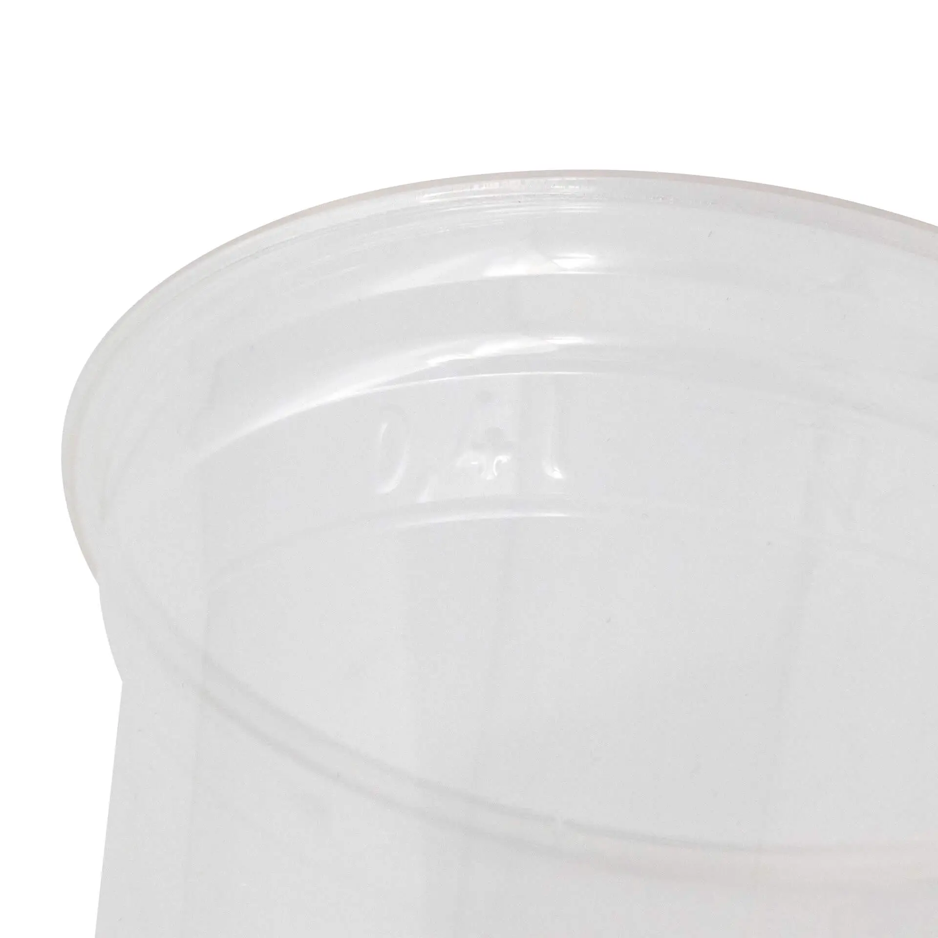 16 oz PLA custom printed cups, clear