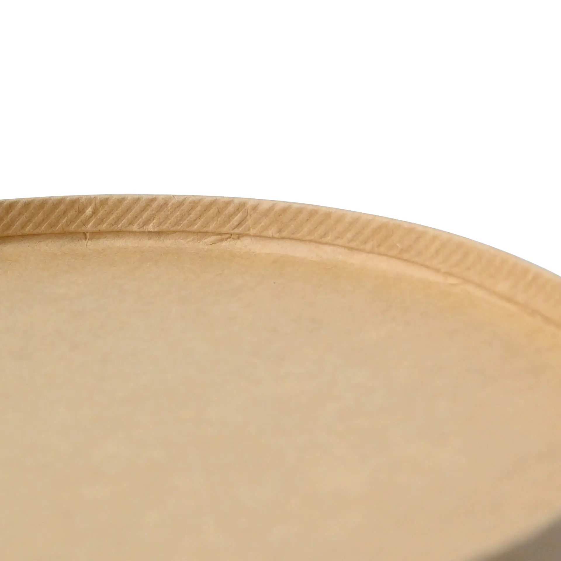 Paper bowls (coated) / Salad bowls 800 ml, Ø 150 mm, brown, round (1000 ml max. volume)