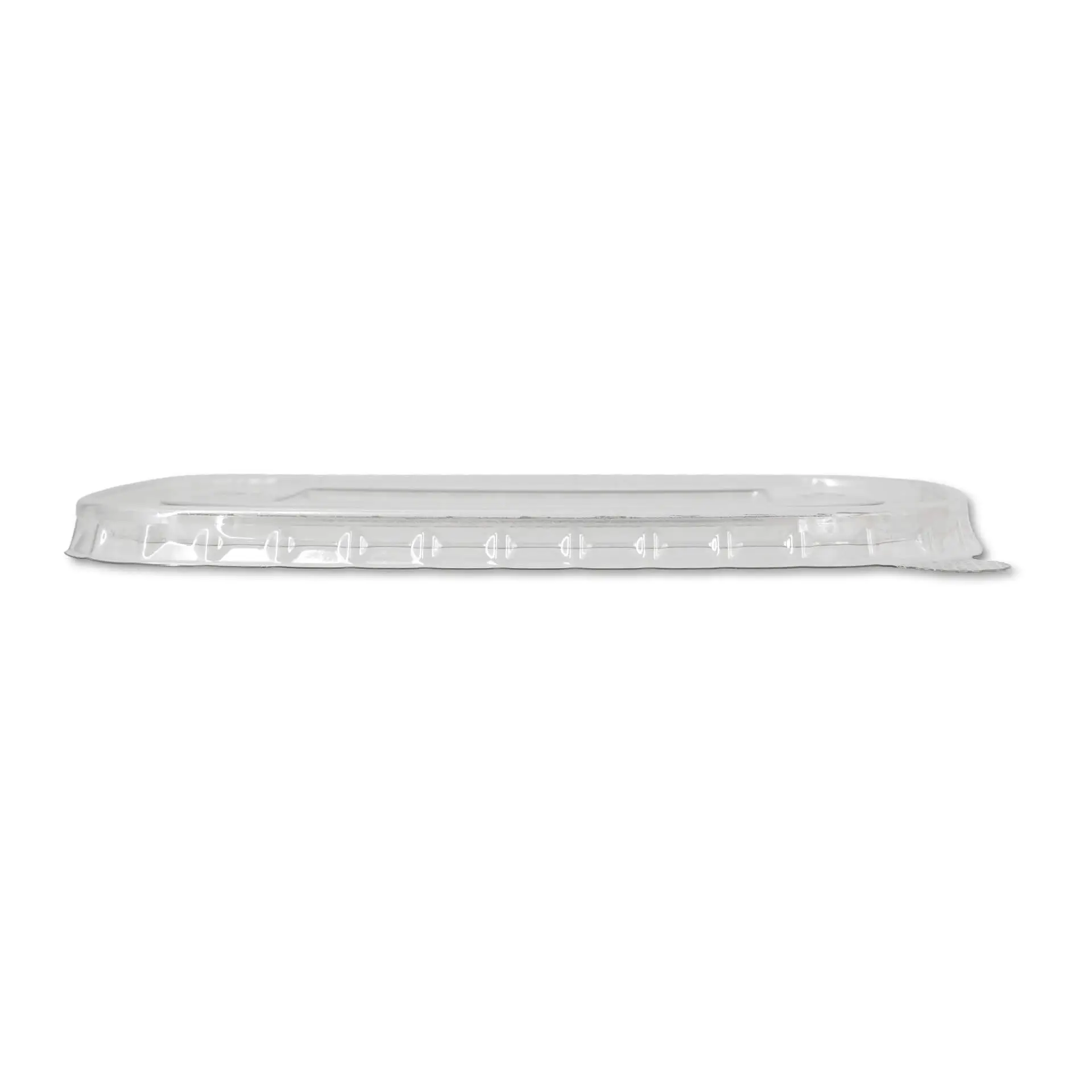 rPET lids 17,5 x 12,5 cm, clear, rectangular