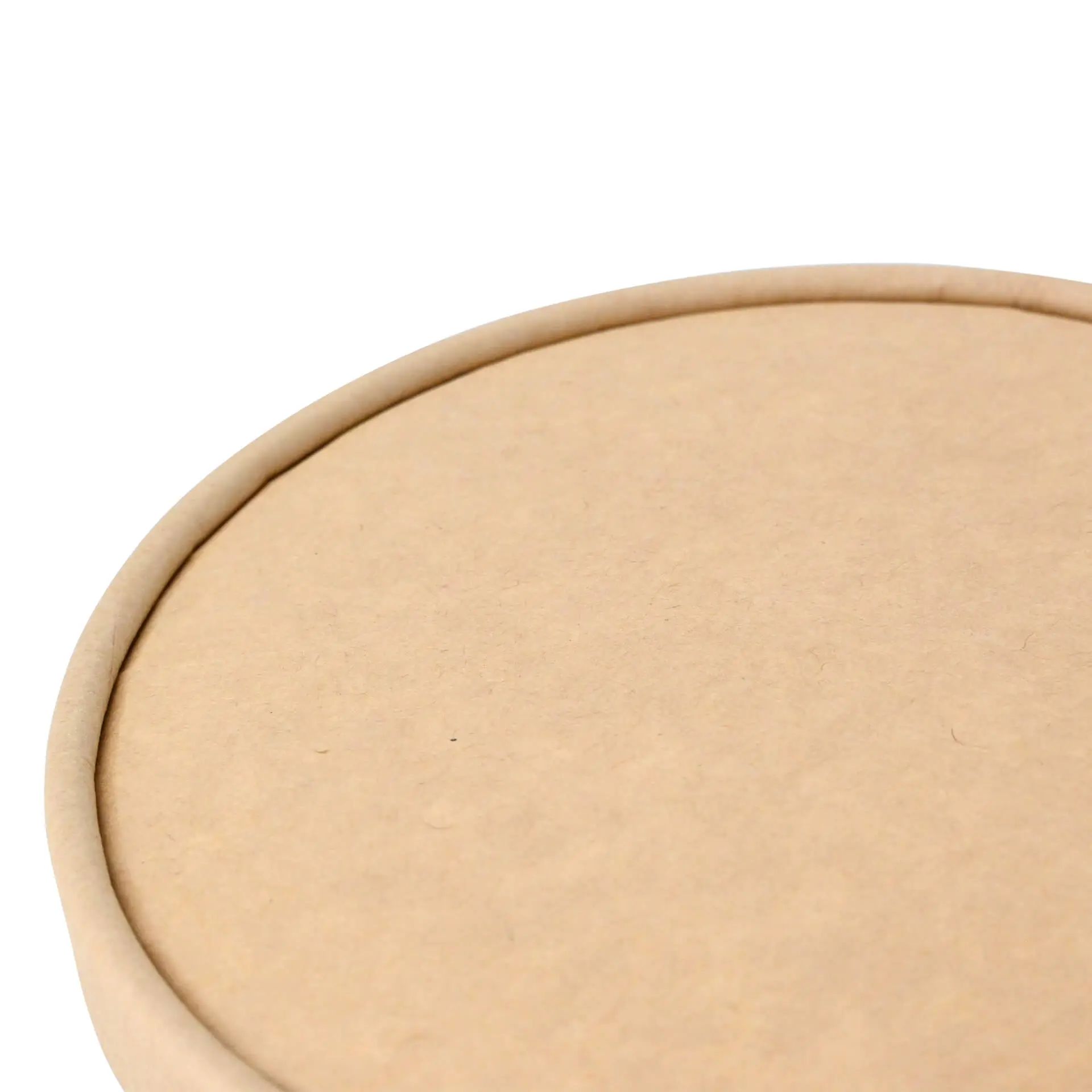 Cardboard-lids (eco-friendly coating) Ø 150 mm, brown
