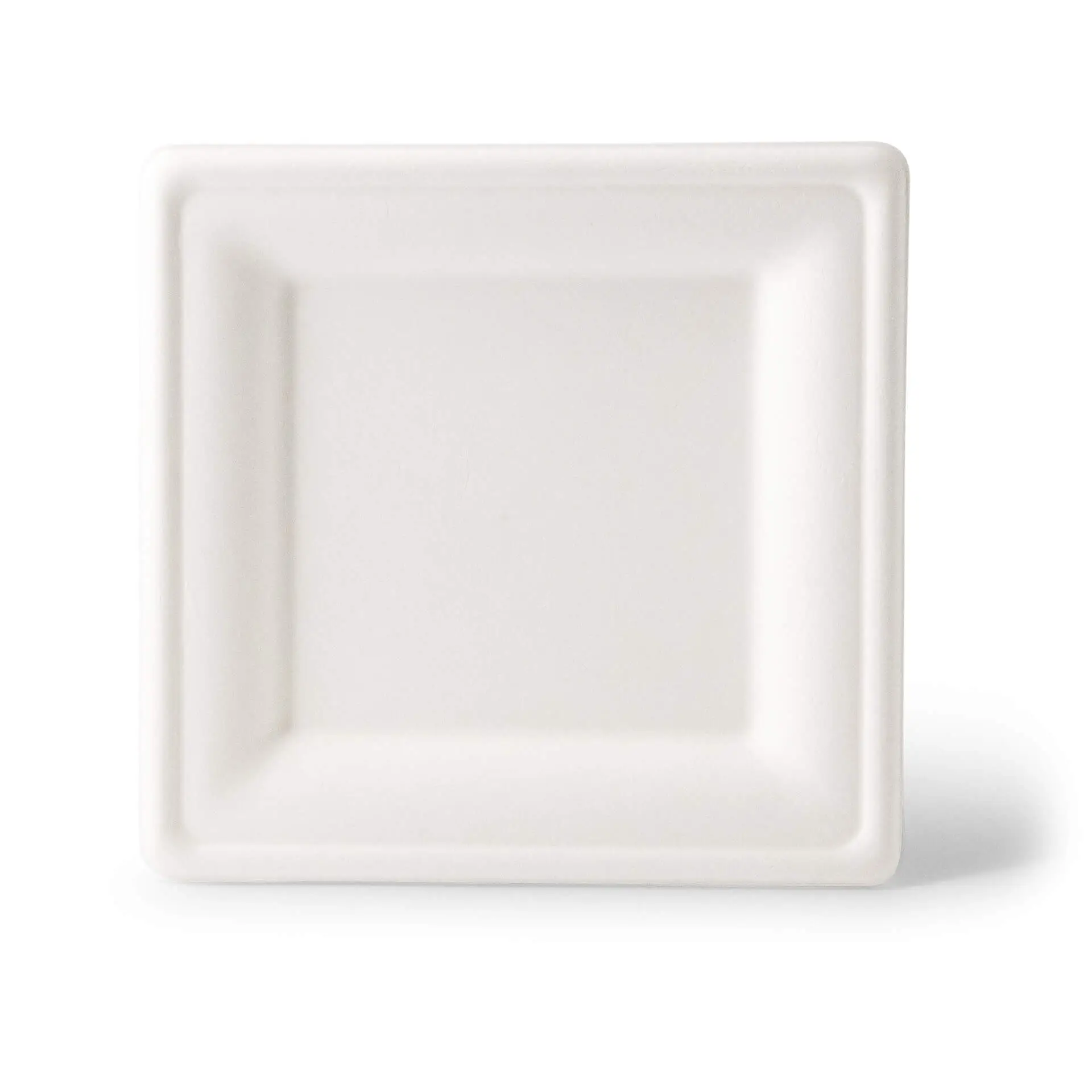 Sugarcane-plates, 20 x 20 cm, square Sugarcane-plates, 20 x 20 cm, square