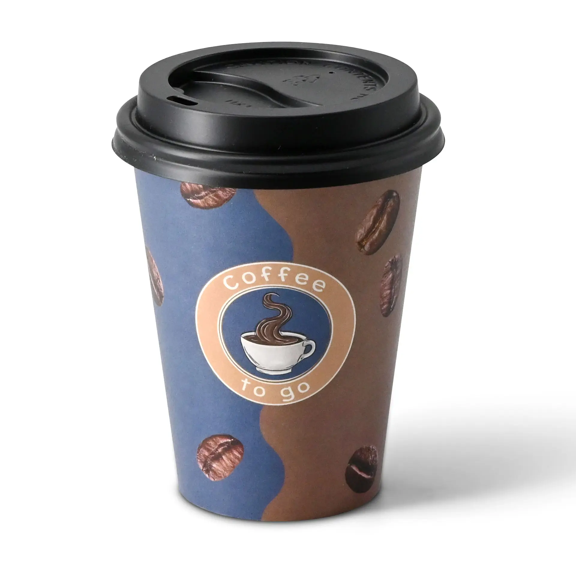 12 oz Paper cup printed with "Coffee" (coated), Ø 80 mm con10023-01-0-pappbecher-bedruckt-kaffee-beschichtet-300-ml-12-oz-90-mm-weiss-4