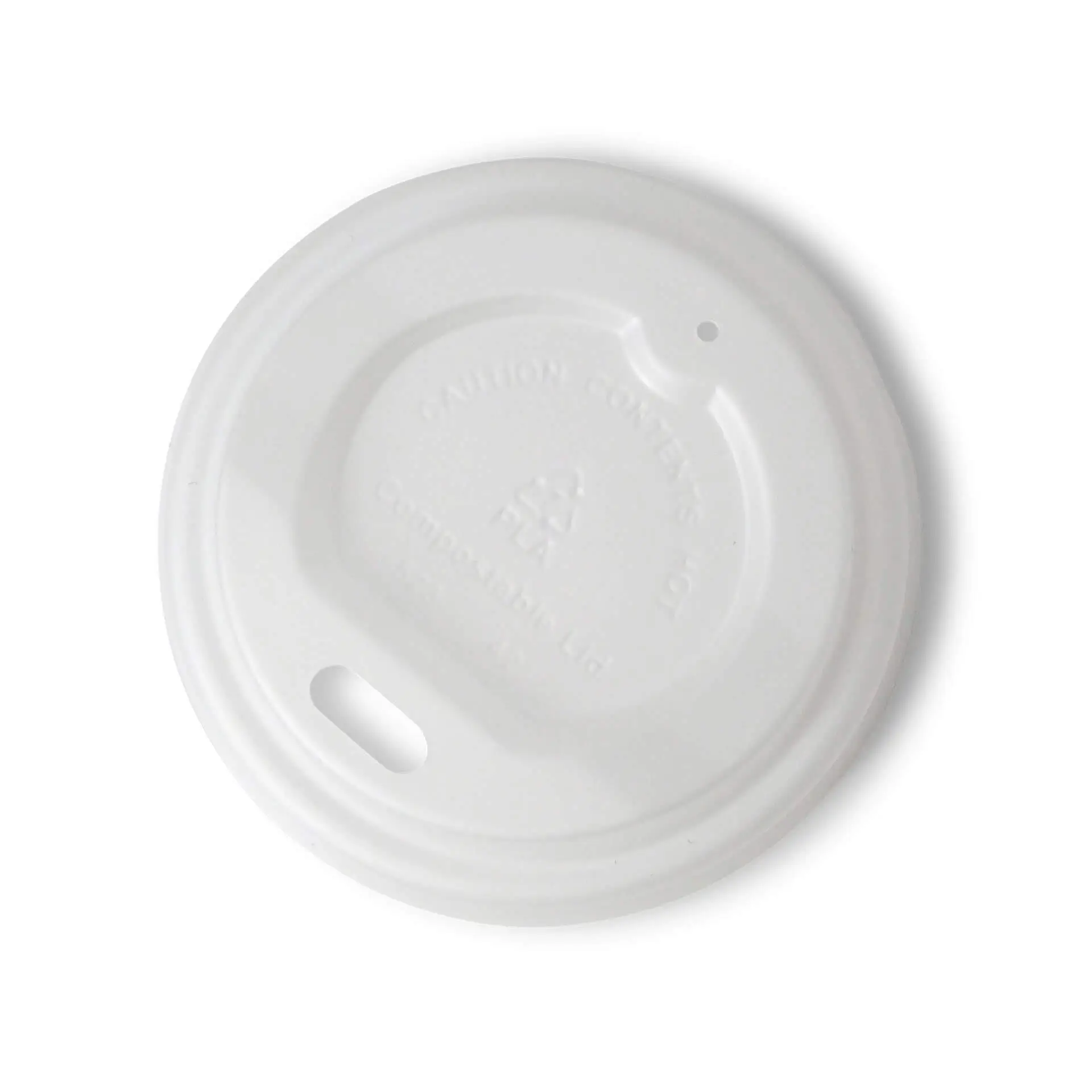CPLA lid Ø 62 mm, white, drinking hole dhd044801-cpla-deckel-62-mm-weiss-trinkoeffnung-1