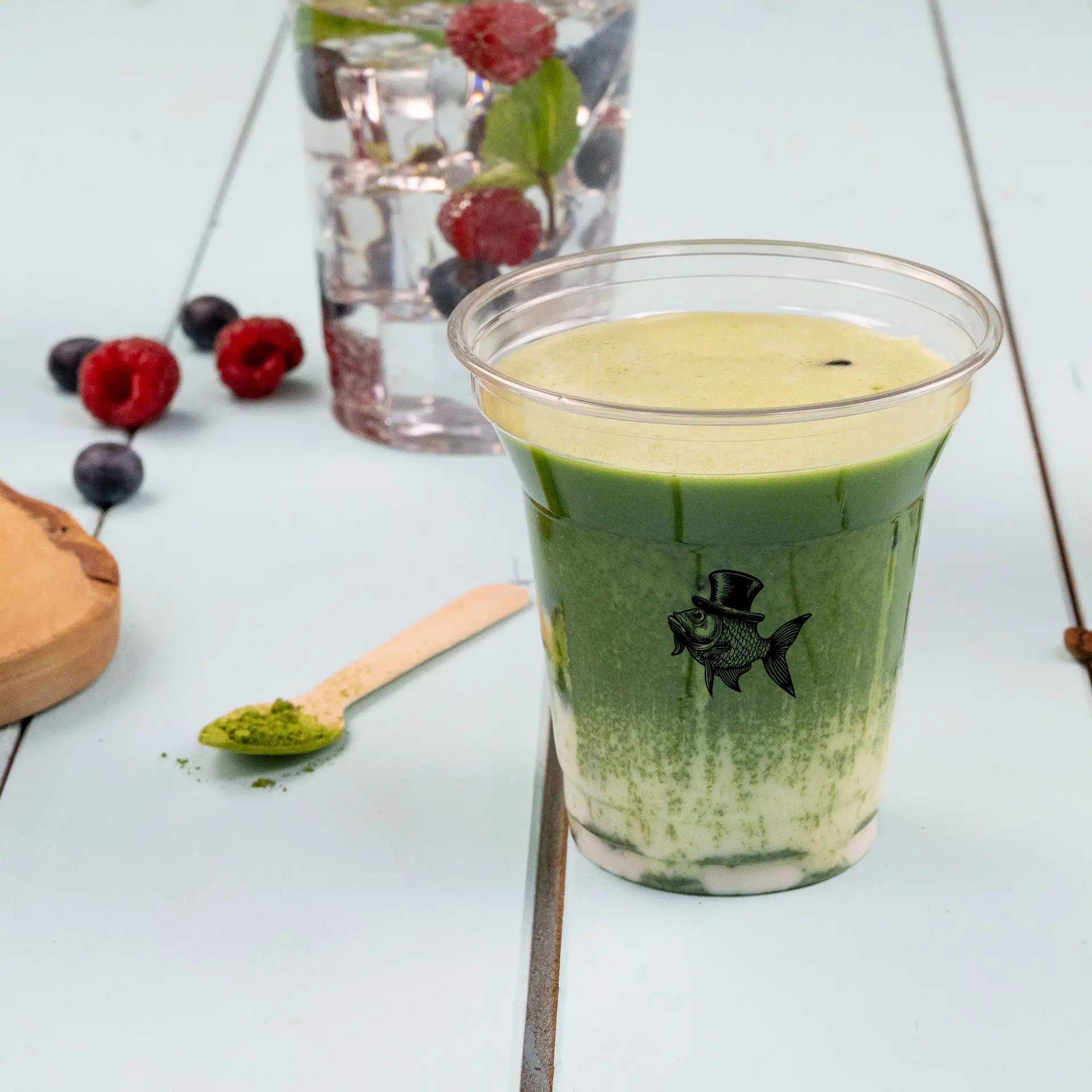 8 oz rPET custom printed cups, clear