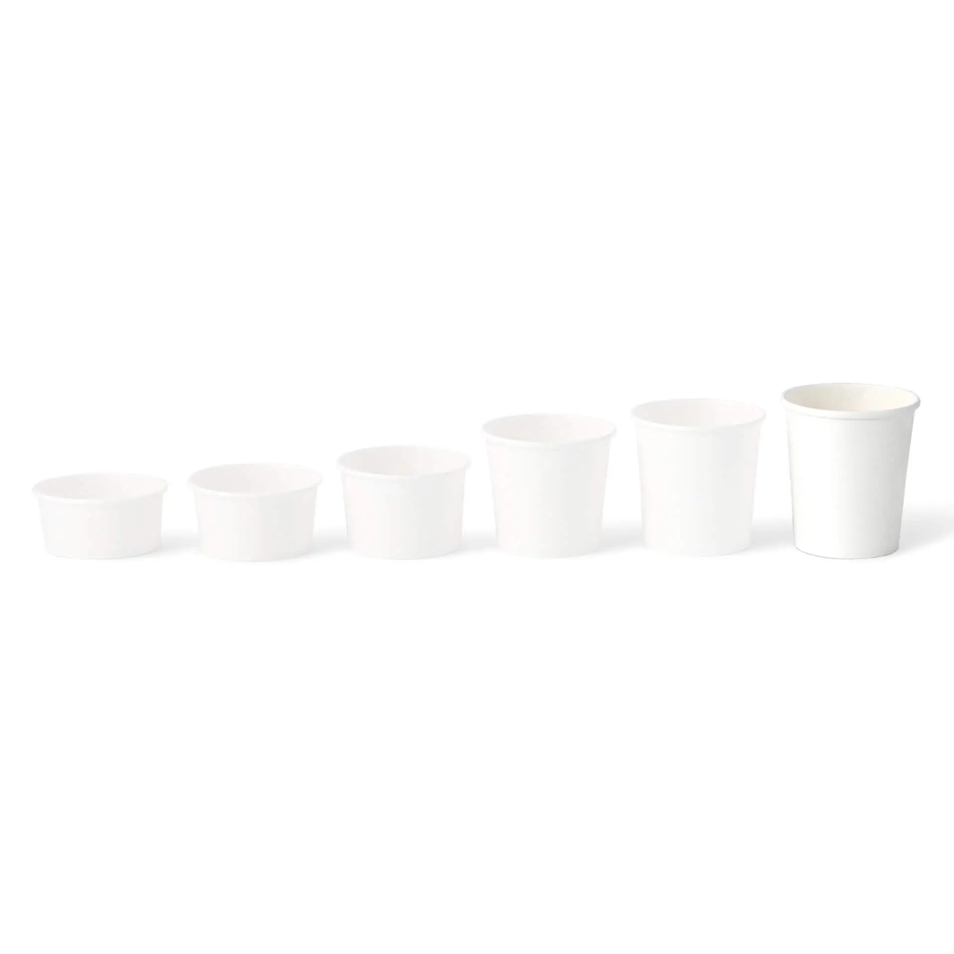 16 oz Paper Ice Cream Cups XXL, Ø 92 mm, white