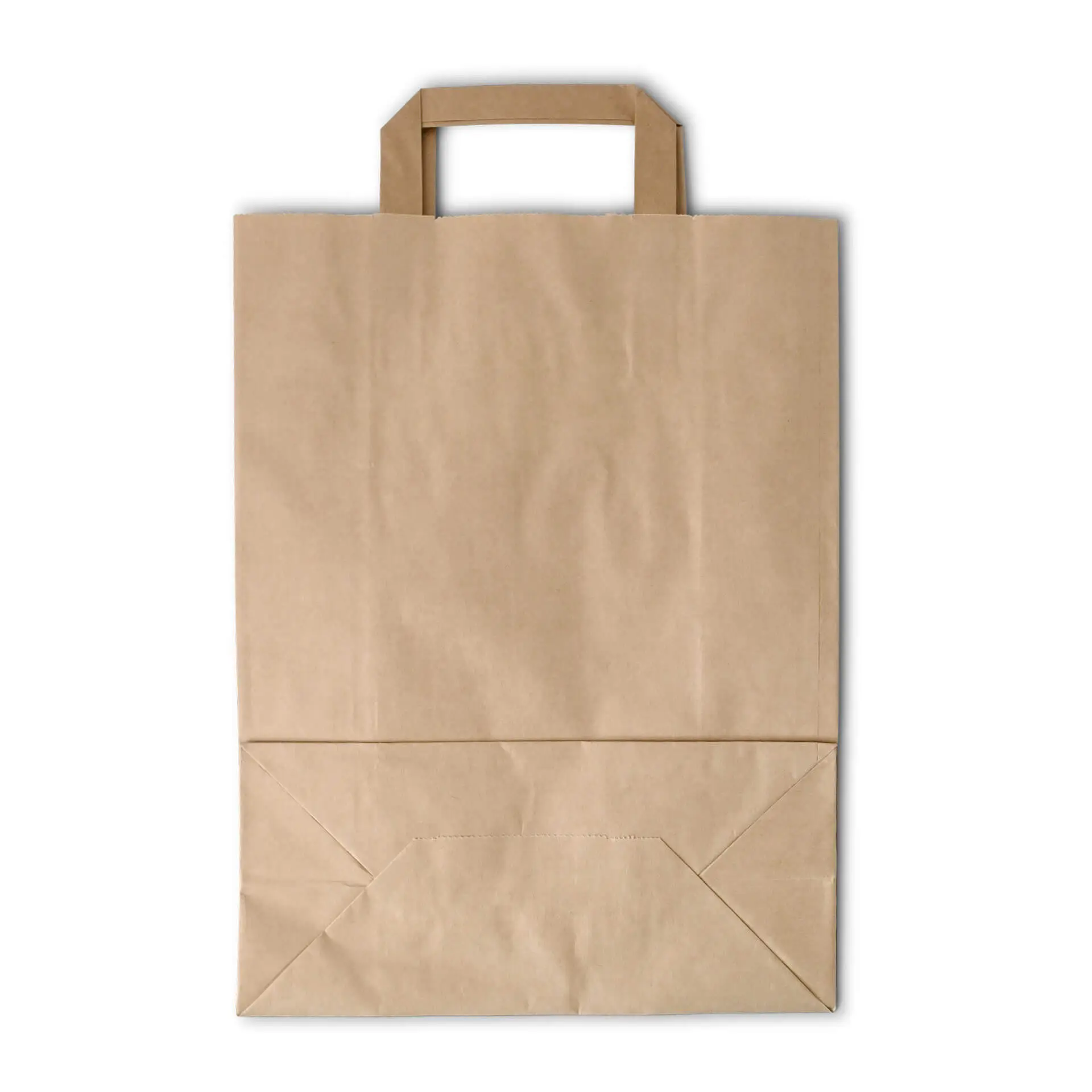 Recycling paper-carrier bags L, 26 x 12 x 35 cm, kraft dse02317-tragetaschen-aus-recyclingpapier-l-26-x-12-x-35-cm-braun-5